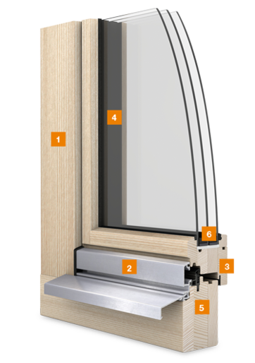 Fensterschnitt mit technischen Vorteilen