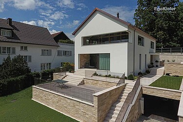 Aussenaufnahme eines Einfamilienhause/Villa in Liechtenstein