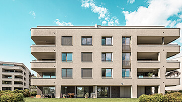 Fotografia dell'esterno, edifici di appartamenti Rivage a Bottighofen