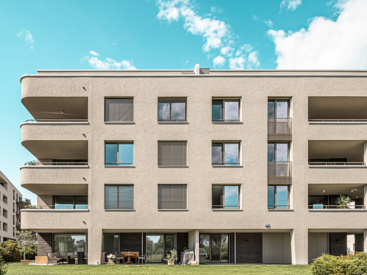 Fotografia dell'esterno, edifici di appartamenti Rivage a Bottighofen