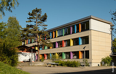 Aussenaufnahme Schulanlage Buchsee, Köniz
