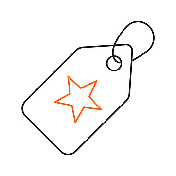 Icon Pendentif avec étoile