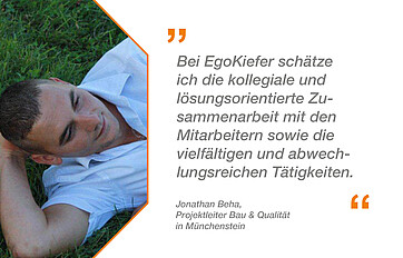 Unser Mitarbeiter über EgoKiefer, Statement Jonathan Beha