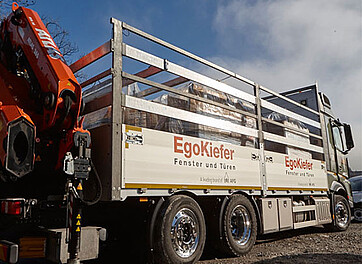 Logistics des fenêtres, transport, Camion