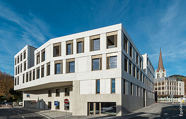 Aussenaufnahme Freihof-Areal, Altstätten