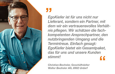 Statement Fachbetrieb, Walter Bochsler AG