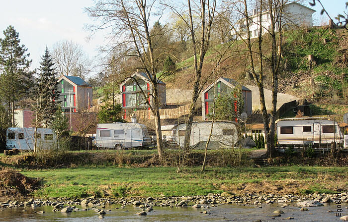 Aussenaufnahme Minihomes Lee in Berhardszell