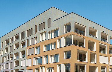 Foto dell'esterno dello sviluppo del centro "Grossmatte West", Littau/Lucerna