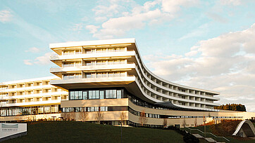 Aussenaufnahme Kurhaus Oberwaid, St. Gallen