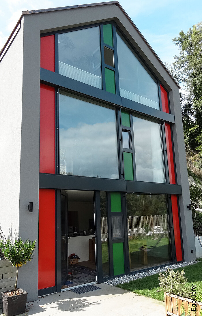 Aussenaufnahme Minihomes Lee in Berhardszell