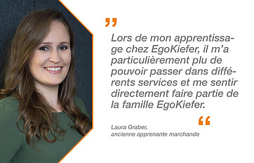 Ancien apprenti, apprentissage commercial, déclaration Laura Graber