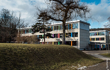 Aussenaufnahme Schulanlage Buchsee, Köniz