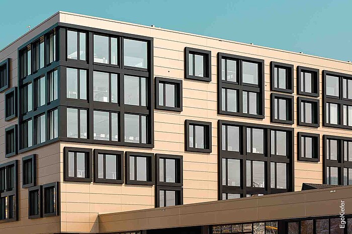 Photo extérieure du bâtiment commercial Schützenwiese à Kriessern
