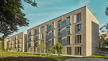 Nouvelle construction de l'ensemble résidentiel Huebergasse, Berne