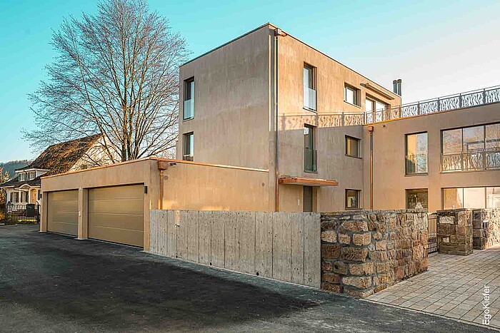 Aussenaufnahme der Villa Terra Nobile in Rheinfelden