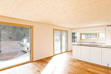 Innenaufnahme, Einfamilienhaus Leui, Haus B, Rüthi