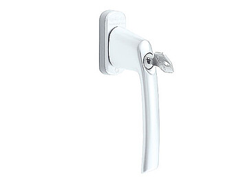 Blanc standard verrouillage à clé