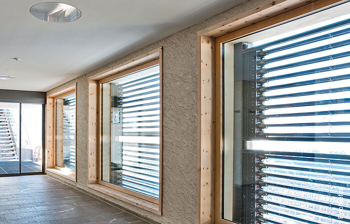 Fensterfront, Innenaufnahme Bergrestaurant Muottas Muragl 