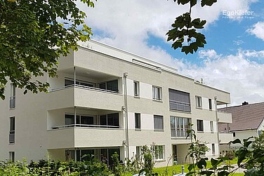 Aussenaufnahme eines Mehrfamilienhauses in Matzingen