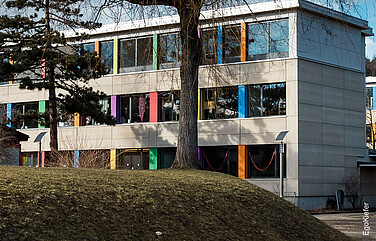 Aussenaufnahme Schulanlage Buchsee, Köniz