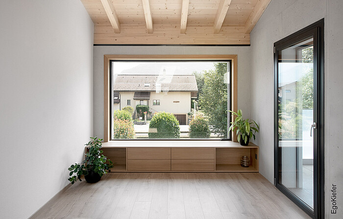 Vue intérieure d'une maison individuelle (villa) à Collombey