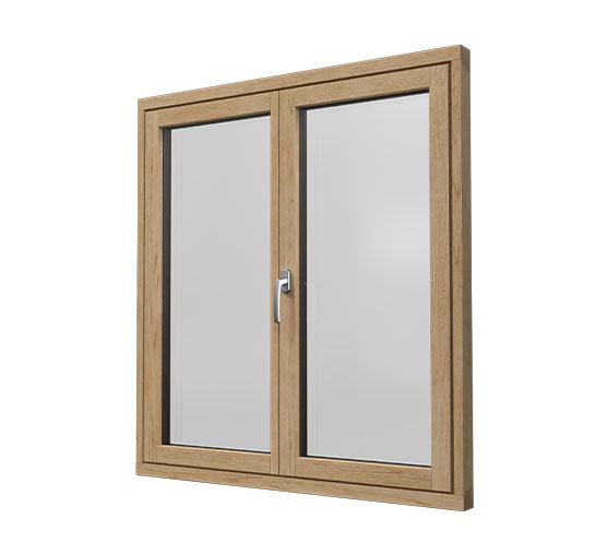 Fenêtre en bois/aluminium