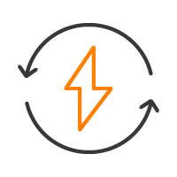 Icona per l'efficienza energetica