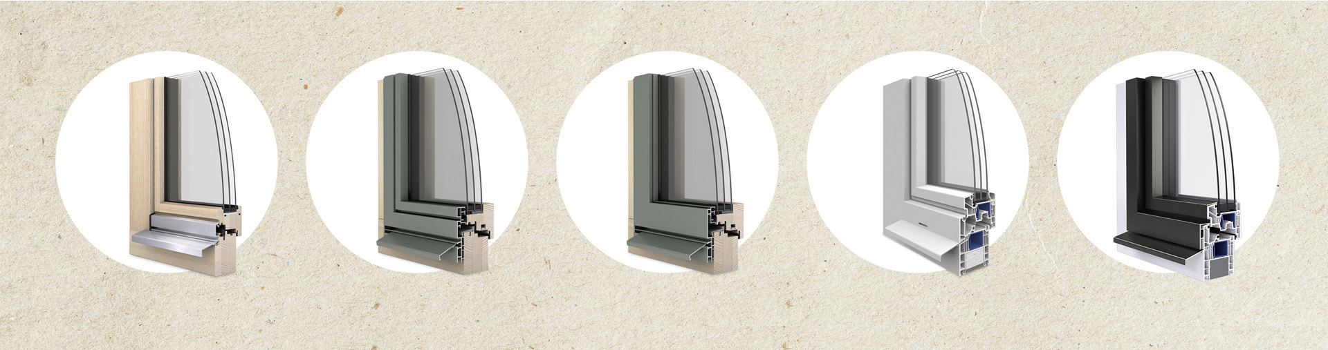Finestre EgoKiefer, PVC, legno, legno alluminio, PVC alluminio